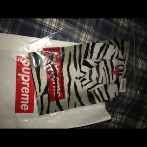 supreme tiger stripe rayon shirt